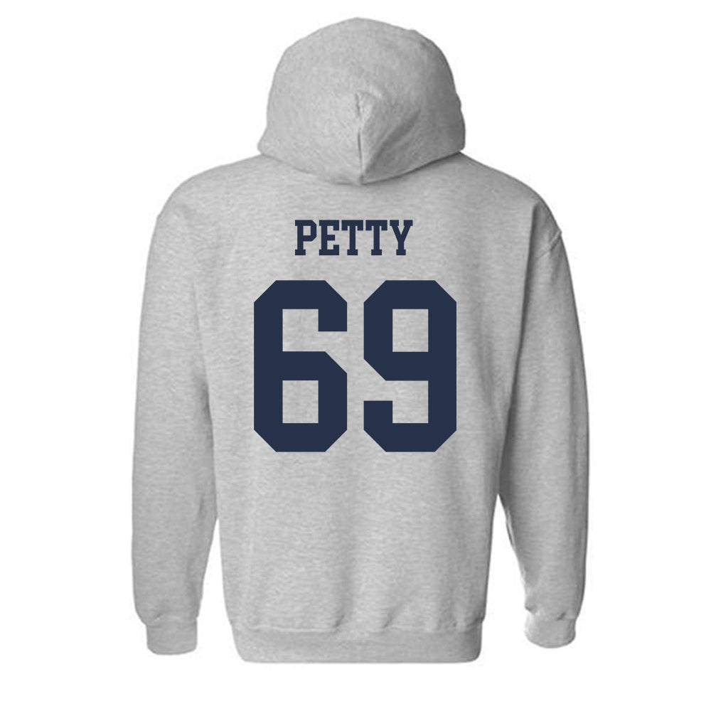 Georgia Tech - NCAA Football : Josh Petty - Classic Shersey Hooded Sweatshirt-1