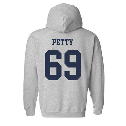 Georgia Tech - NCAA Football : Josh Petty - Classic Shersey Hooded Sweatshirt-1