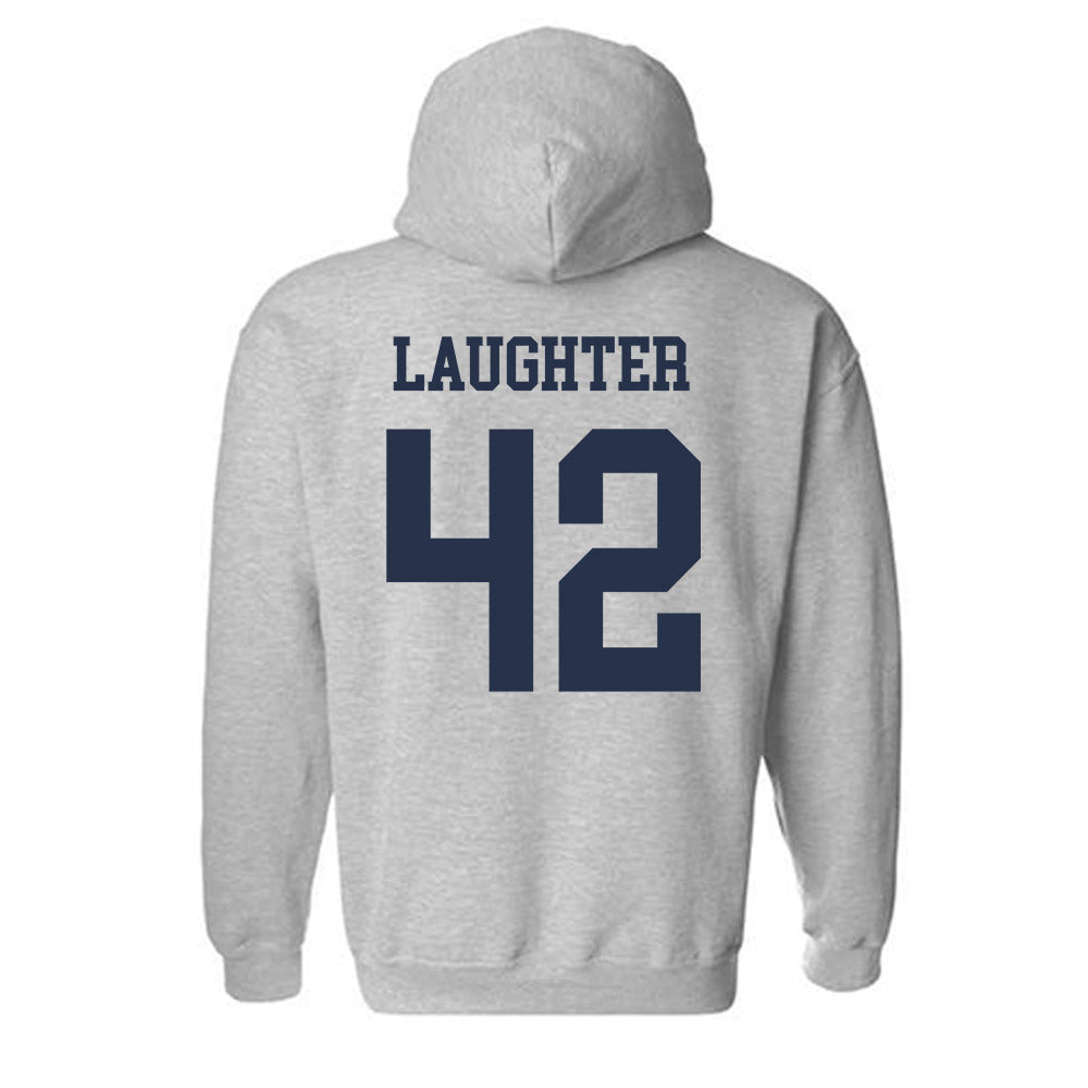 Georgia Tech - NCAA Football : Luke Laughter - Classic Shersey Hooded Sweatshirt-1