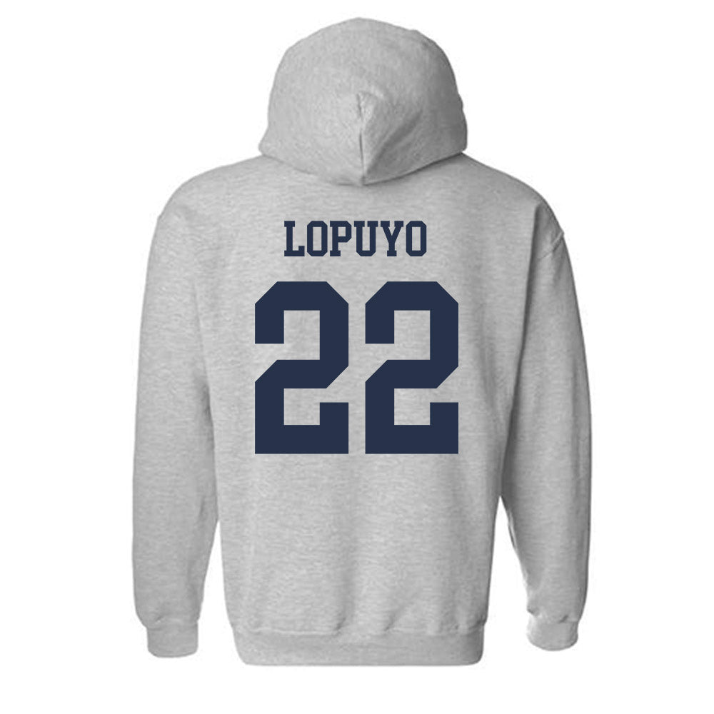 Georgia Tech - NCAA Women's Volleyball : Ital Lopuyo - Classic Shersey Hooded Sweatshirt-1