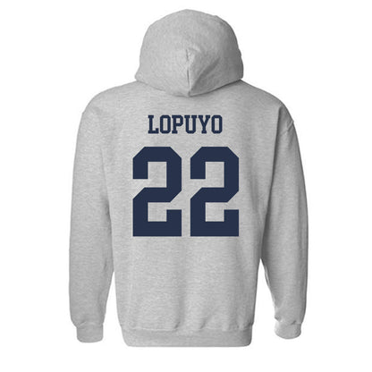 Georgia Tech - NCAA Women's Volleyball : Ital Lopuyo - Classic Shersey Hooded Sweatshirt-1