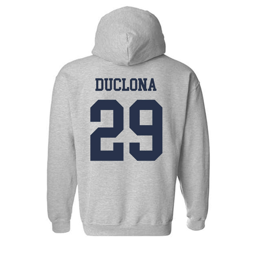 Georgia Tech - NCAA Football : Jonas Duclona - Classic Shersey Hooded Sweatshirt-1