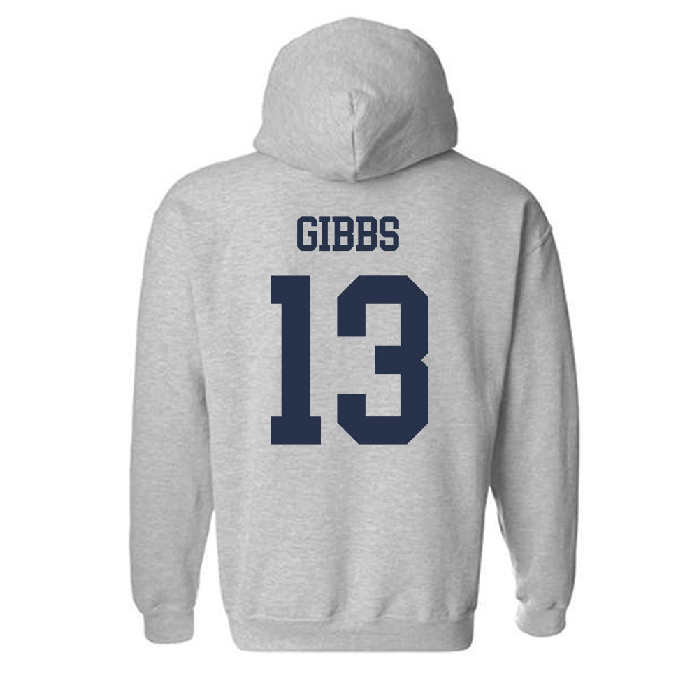 Georgia Tech - NCAA Football : Syeed Gibbs - Classic Shersey Hooded Sweatshirt-1