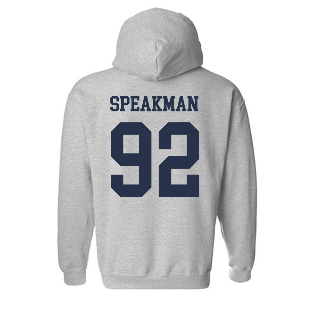 Georgia Tech - NCAA Football : Christian Speakman - Classic Shersey Hooded Sweatshirt-1