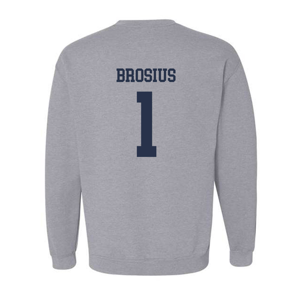 Georgia Tech - NCAA Baseball : Parker Brosius - Classic Shersey Crewneck Sweatshirt-1