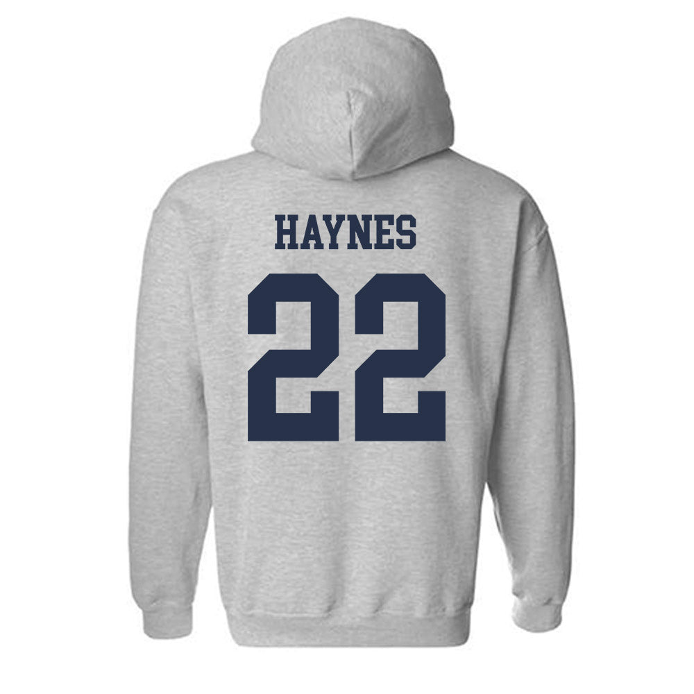 Georgia Tech - NCAA Football : Justice Haynes - Classic Shersey Hooded Sweatshirt-1