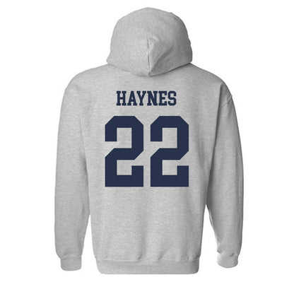 Georgia Tech - NCAA Football : Justice Haynes - Classic Shersey Hooded Sweatshirt-1