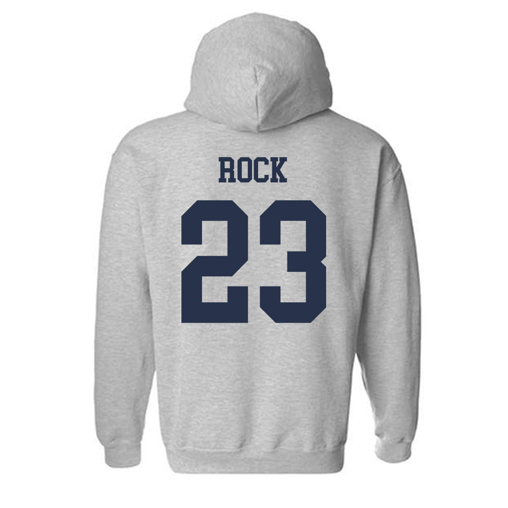 Georgia Tech - NCAA Football : Caramarie Rock - Classic Shersey Hooded Sweatshirt-1