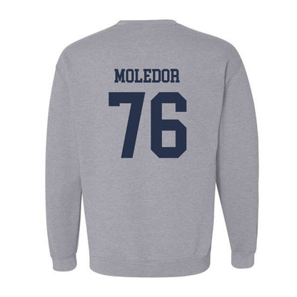 Georgia Tech - NCAA Football : Krew Moledor - Classic Shersey Crewneck Sweatshirt-1