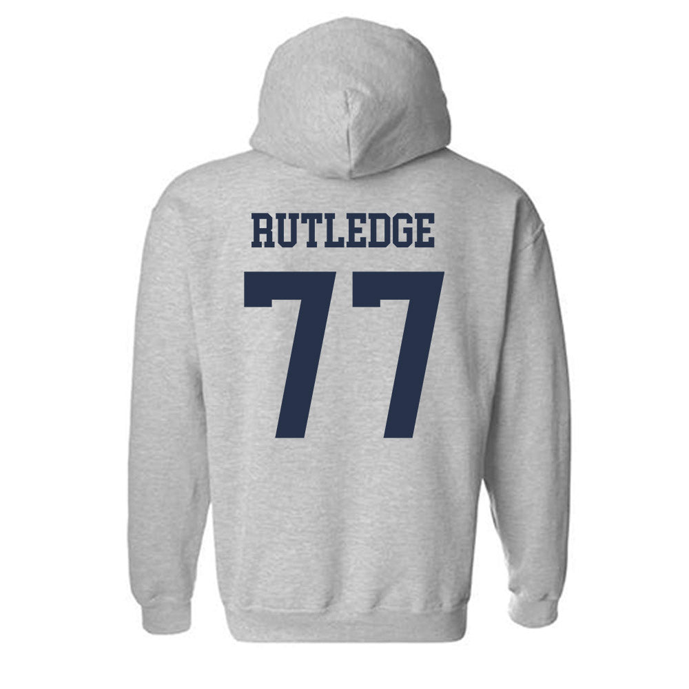 Georgia Tech - NCAA Football : Keylan Rutledge - Classic Shersey Hooded Sweatshirt-1