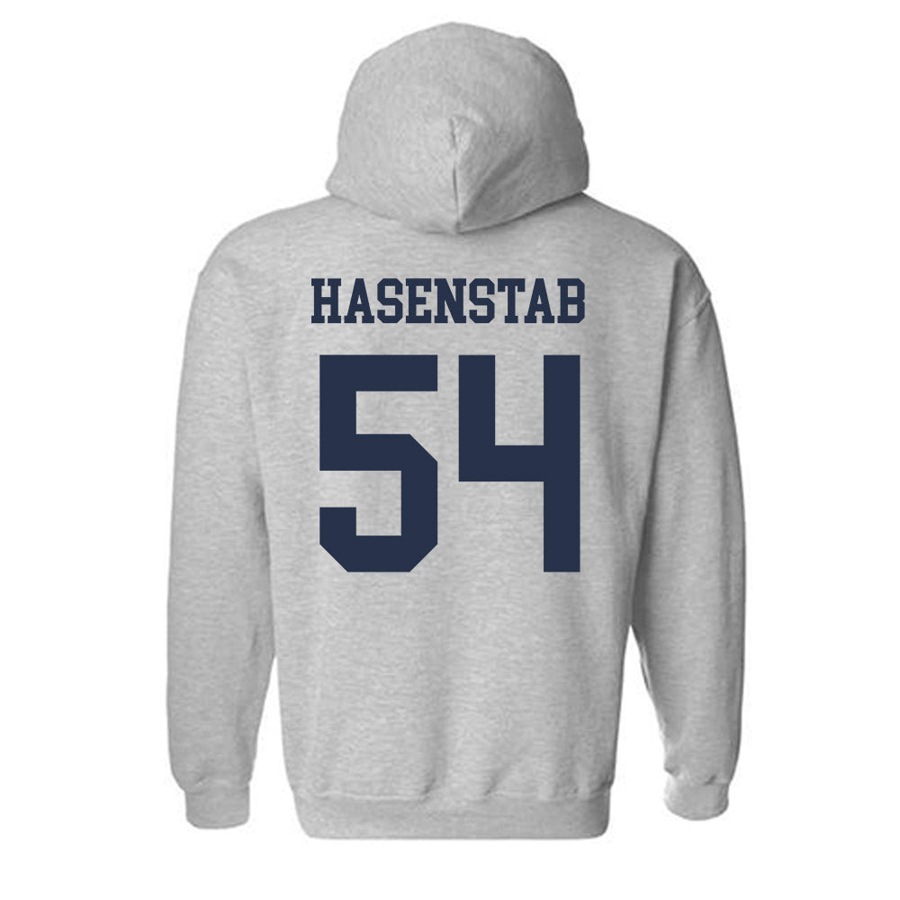 Georgia Tech - NCAA Baseball : Riley Hasenstab - Classic Shersey Hooded Sweatshirt-1