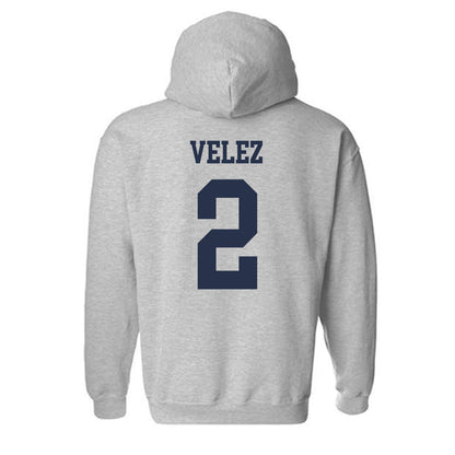 Georgia Tech - NCAA Women's Volleyball : Sofia Velez - Classic Shersey Hooded Sweatshirt-1