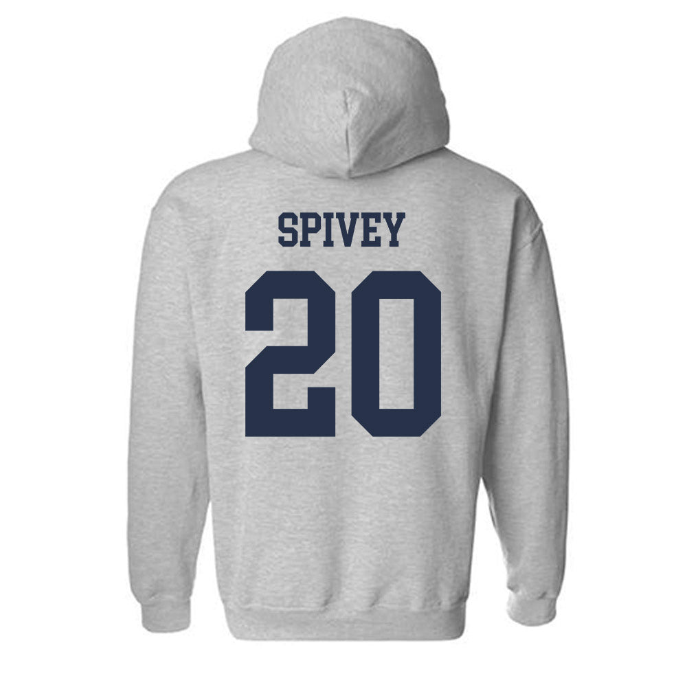 Georgia Tech - NCAA Baseball : Caden Spivey - Classic Shersey Hooded Sweatshirt-1