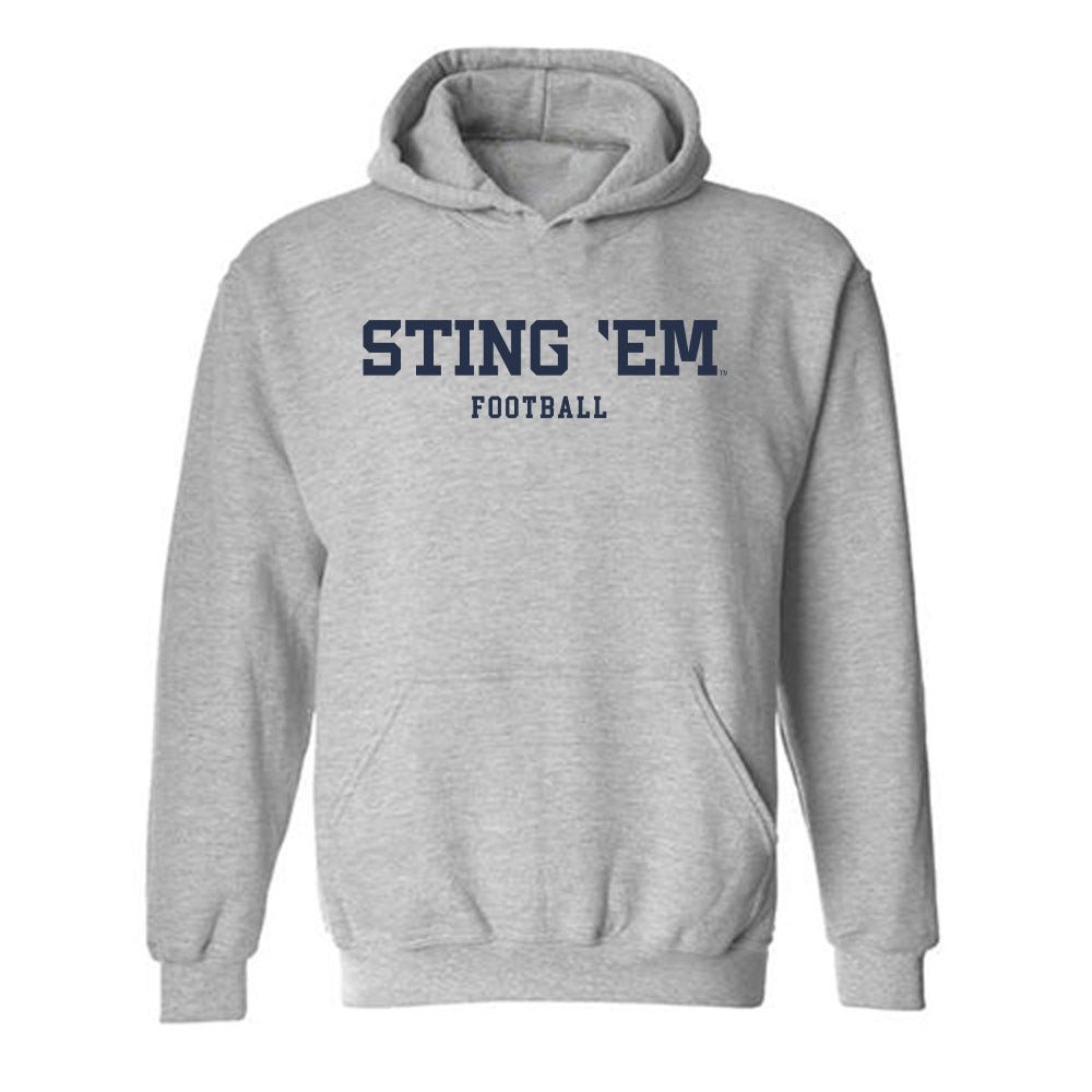 Georgia Tech - NCAA Football : Cayman Spaulding - Classic Shersey Hooded Sweatshirt-0