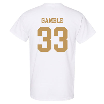 Georgia Tech - NCAA Football : CJ Gamble - Classic Shersey T-Shirt-1