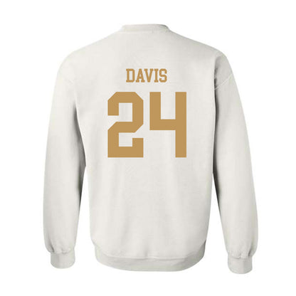 Georgia Tech - NCAA Football : Trenton Davis - Classic Shersey Crewneck Sweatshirt-1