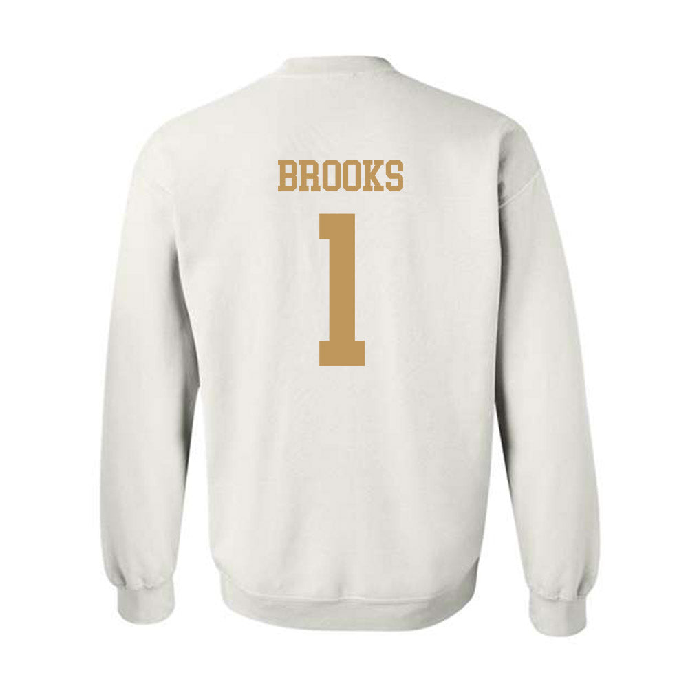 Georgia Tech - NCAA Football : LaMiles Brooks - Classic Shersey Crewneck Sweatshirt-1