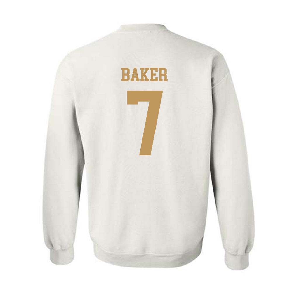 Georgia Tech - NCAA Baseball : Will Baker - Classic Shersey Crewneck Sweatshirt-1