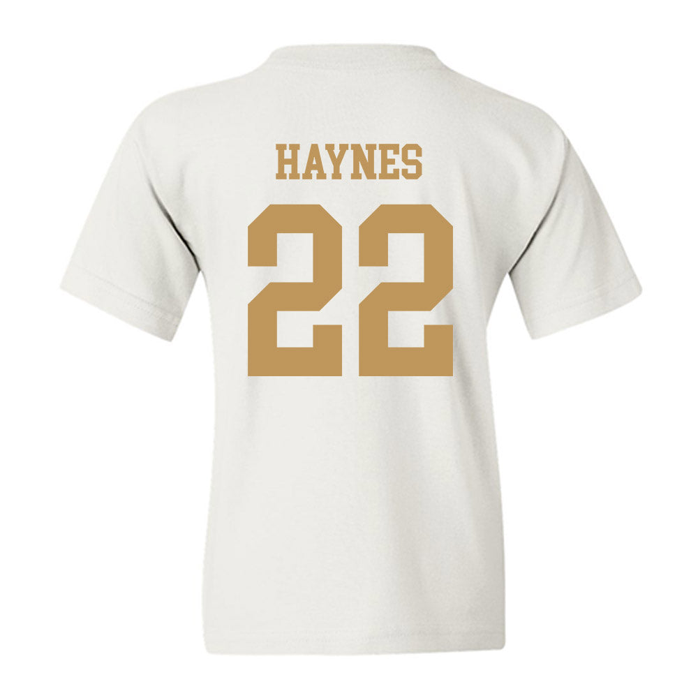 Georgia Tech - NCAA Football : Justice Haynes - Classic Shersey Youth T-Shirt-1