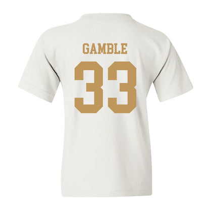 Georgia Tech - NCAA Football : CJ Gamble - Classic Shersey Youth T-Shirt-1