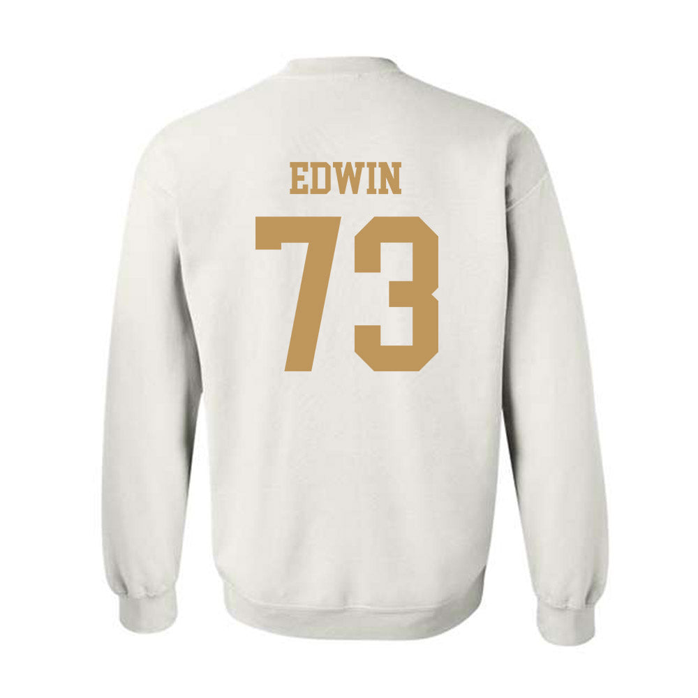 Georgia Tech - NCAA Football : Favour Edwin - Classic Shersey Crewneck Sweatshirt-1