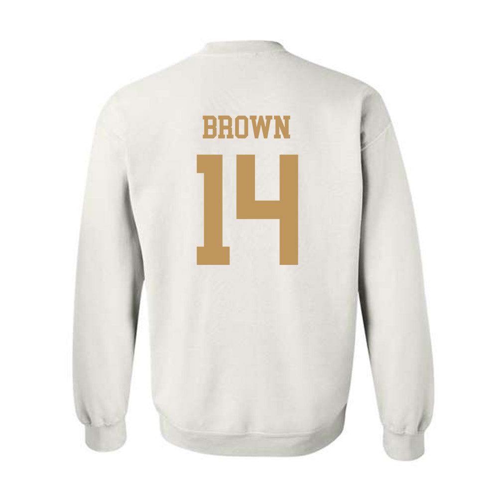 Georgia Tech - NCAA Baseball : Cade Brown - Classic Shersey Crewneck Sweatshirt-1