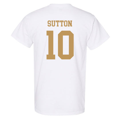 Georgia Tech - NCAA Men's Basketball : Darrions Sutton - Classic Shersey T-Shirt-1