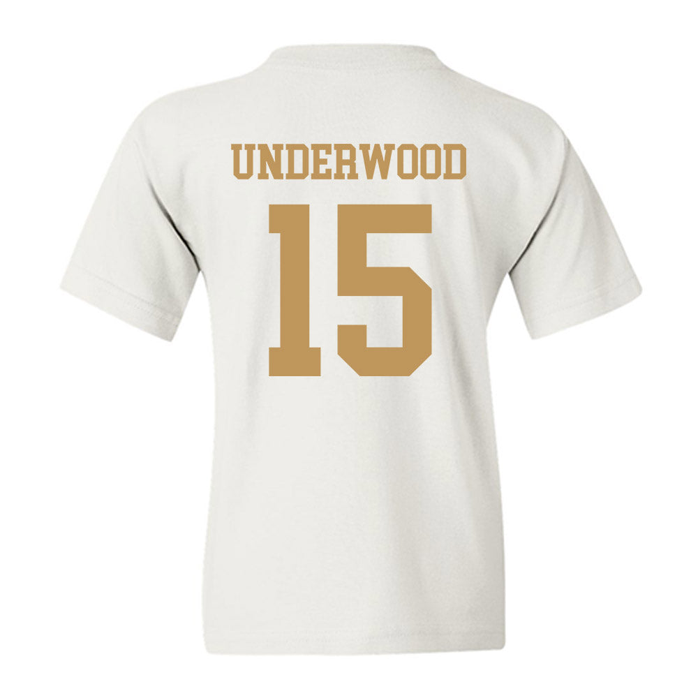 Georgia Tech - NCAA Baseball : Cooper Underwood - Classic Shersey Youth T-Shirt-1