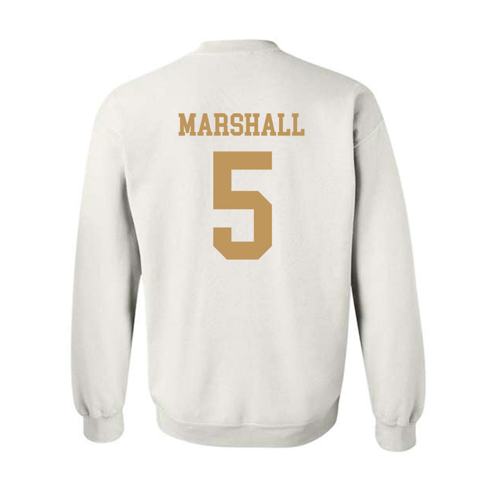 Georgia Tech - NCAA Men's Basketball : Peyton Marshall - Classic Shersey Crewneck Sweatshirt-1