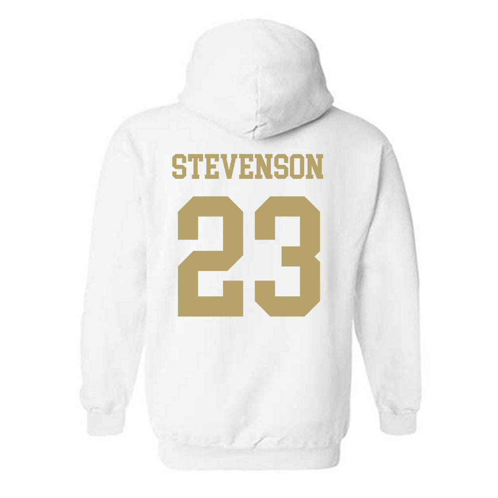 Georgia Tech - NCAA Football : Traeviss Stevenson - Classic Shersey Hooded Sweatshirt-1