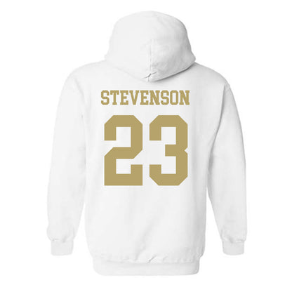Georgia Tech - NCAA Football : Traeviss Stevenson - Classic Shersey Hooded Sweatshirt-1