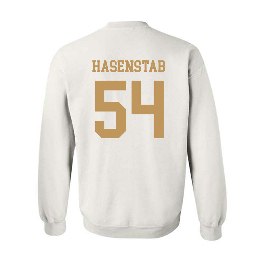 Georgia Tech - NCAA Baseball : Riley Hasenstab - Classic Shersey Crewneck Sweatshirt-1