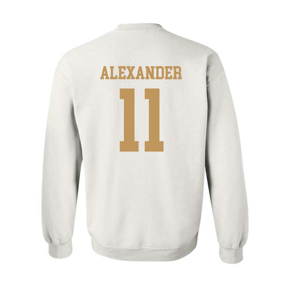 Georgia Tech - NCAA Football : Chad Alexander - Classic Shersey Crewneck Sweatshirt-1
