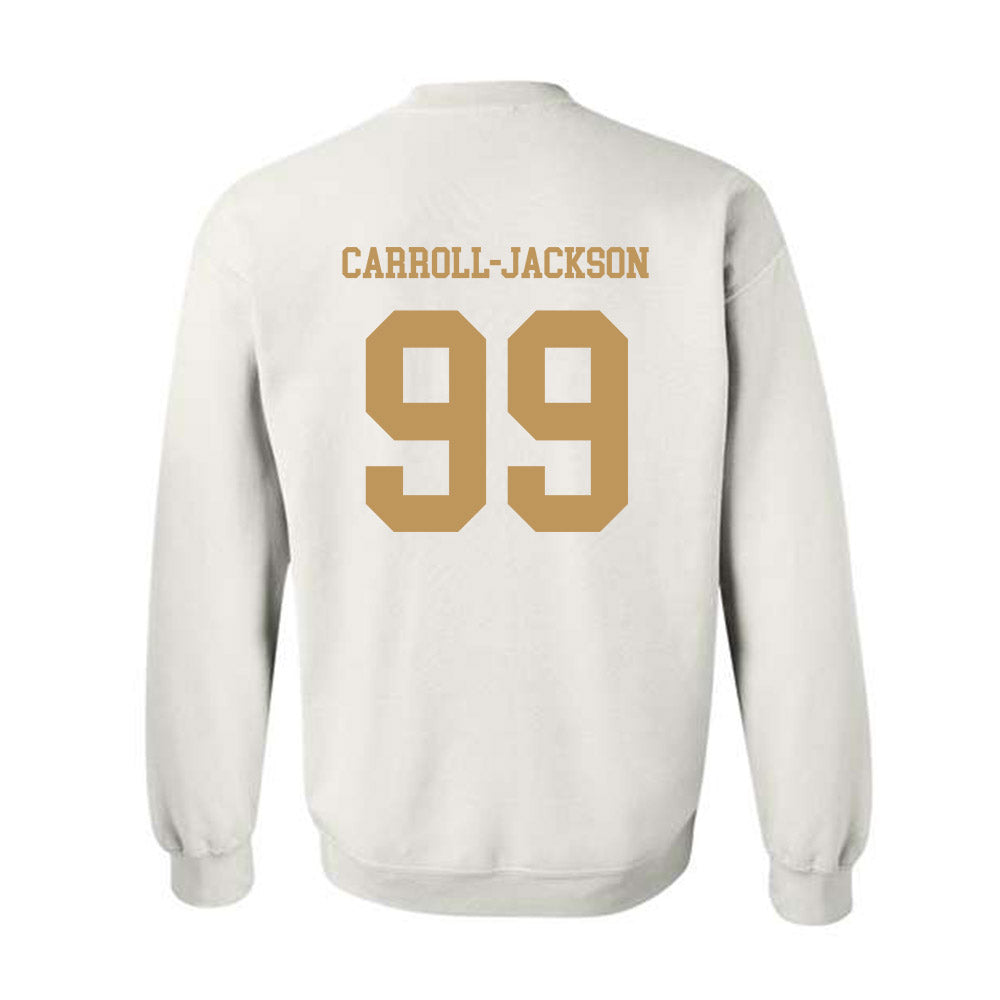 Georgia Tech - NCAA Football : Vincent Carroll-Jackson - Classic Shersey Crewneck Sweatshirt-1
