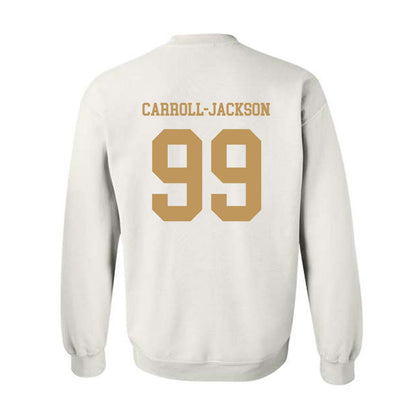 Georgia Tech - NCAA Football : Vincent Carroll-Jackson - Classic Shersey Crewneck Sweatshirt-1