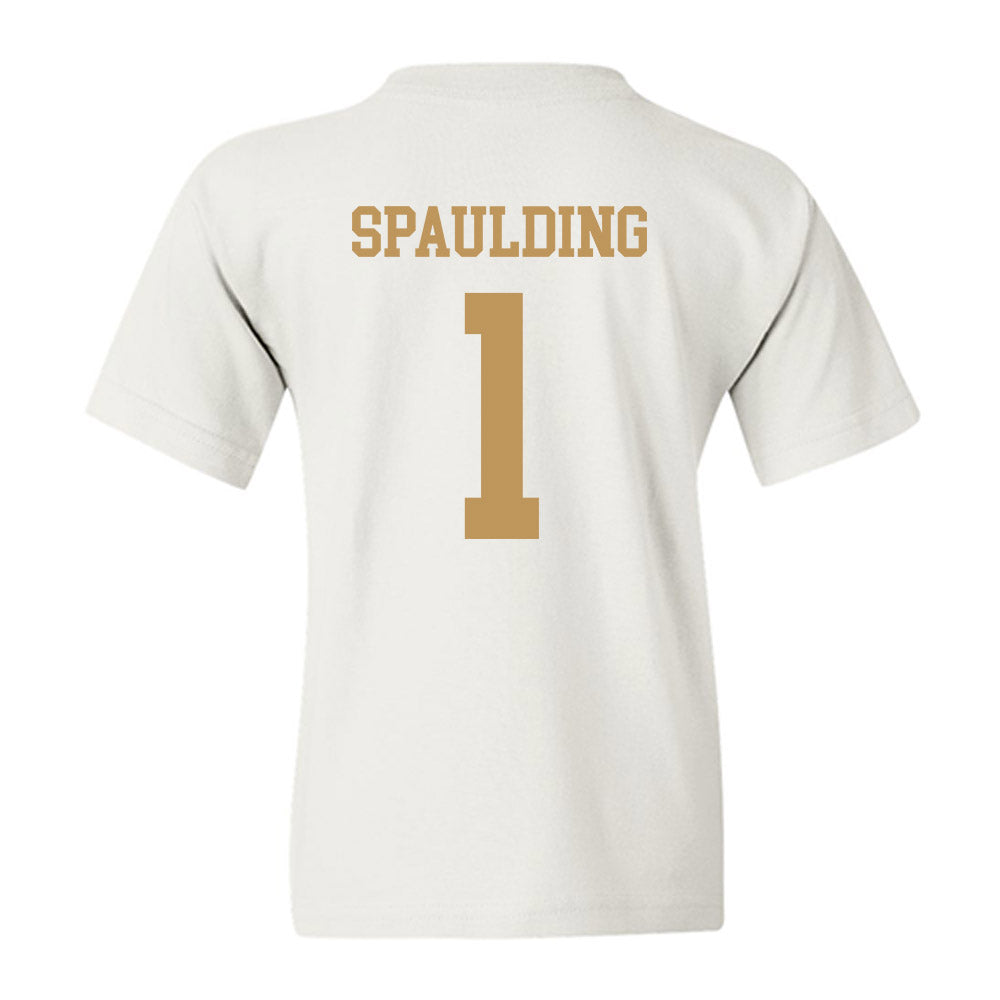Georgia Tech - NCAA Football : Cayman Spaulding - Classic Shersey Youth T-Shirt-1