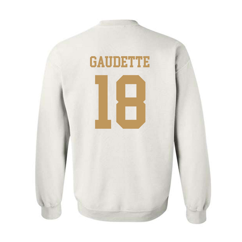 Georgia Tech - NCAA Baseball : Caden Gaudette - Classic Shersey Crewneck Sweatshirt-1
