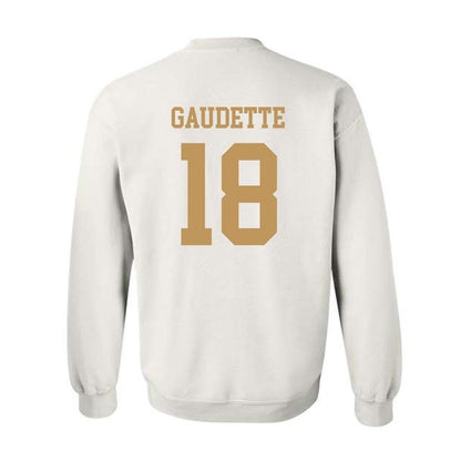 Georgia Tech - NCAA Baseball : Caden Gaudette - Classic Shersey Crewneck Sweatshirt-1