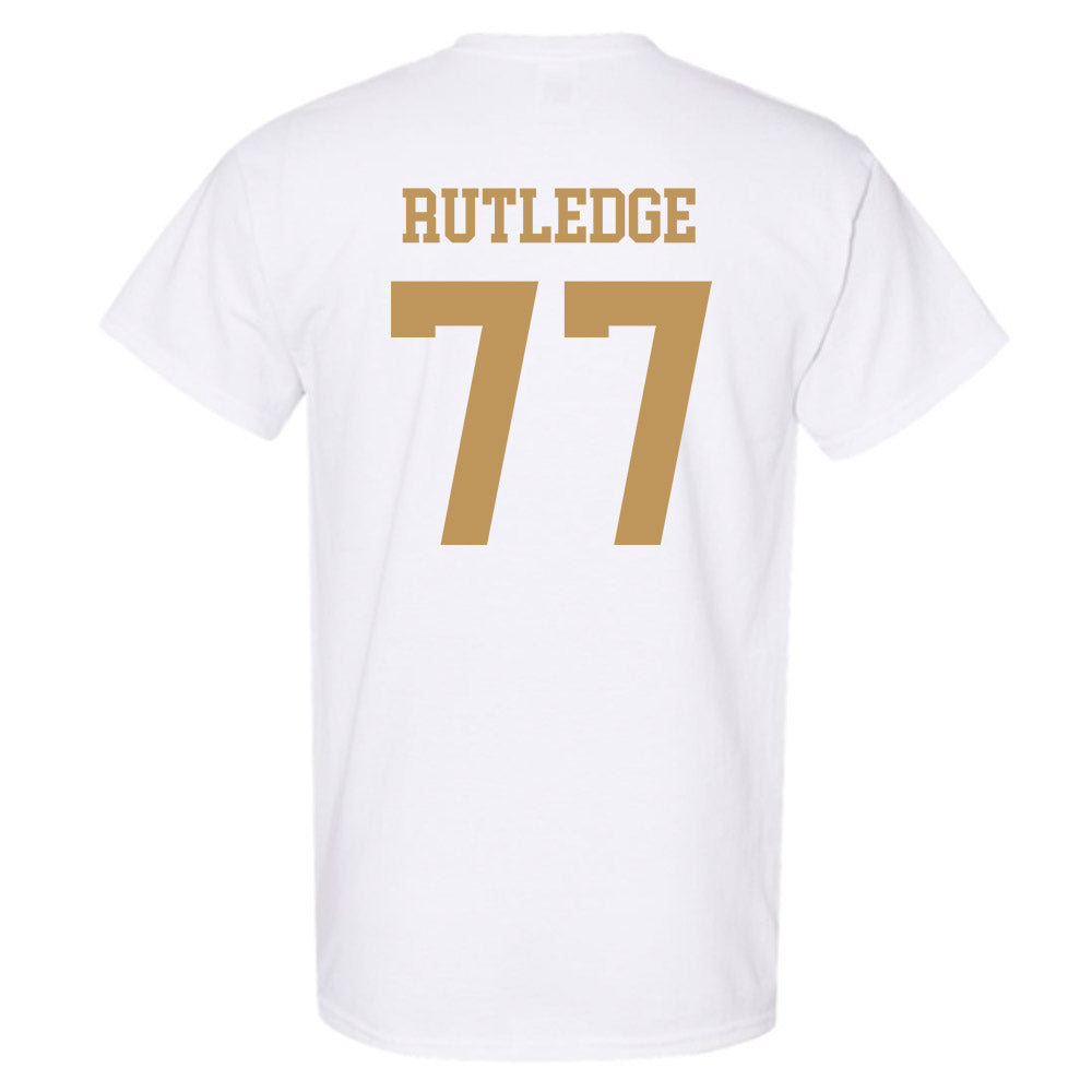 Georgia Tech - NCAA Football : Keylan Rutledge - Classic Shersey T-Shirt-1