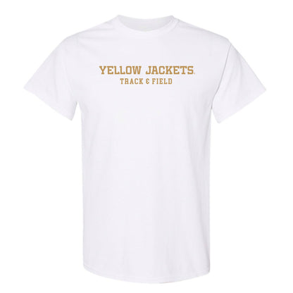 Georgia Tech - NCAA Men's Track & Field : Winston DeCuir III - Classic Shersey T-Shirt-0