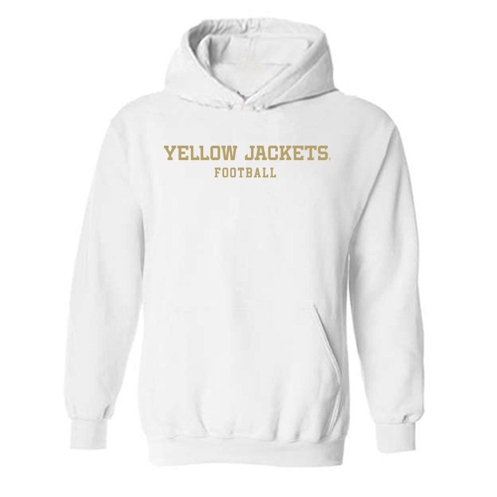 Georgia Tech - NCAA Football : Traeviss Stevenson - Classic Shersey Hooded Sweatshirt-0