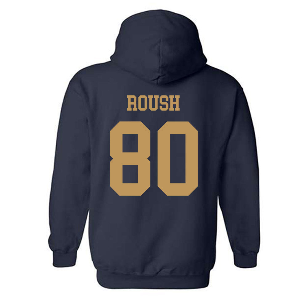 Georgia Tech - NCAA Football : Connor Roush - Classic Shersey Hooded Sweatshirt-1