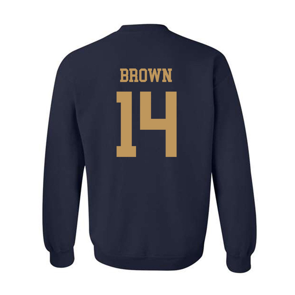 Georgia Tech - NCAA Baseball : Cade Brown - Classic Shersey Crewneck Sweatshirt-1