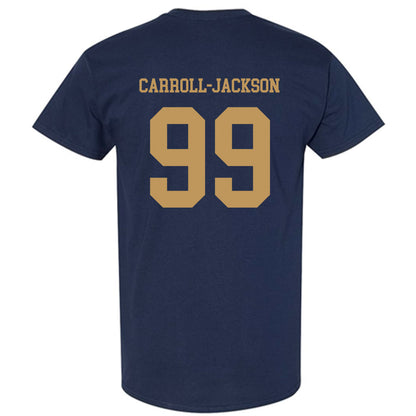 Georgia Tech - NCAA Football : Vincent Carroll-Jackson - Classic Shersey T-Shirt-1