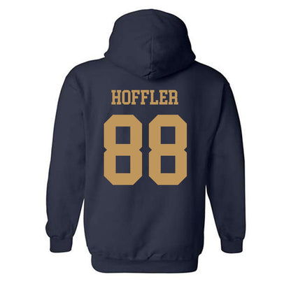 Georgia Tech - NCAA Football : A.J. Hoffler - Classic Shersey Hooded Sweatshirt-1
