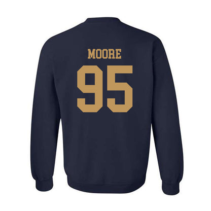 Georgia Tech - NCAA Football : Jason Moore - Classic Shersey Crewneck Sweatshirt-1
