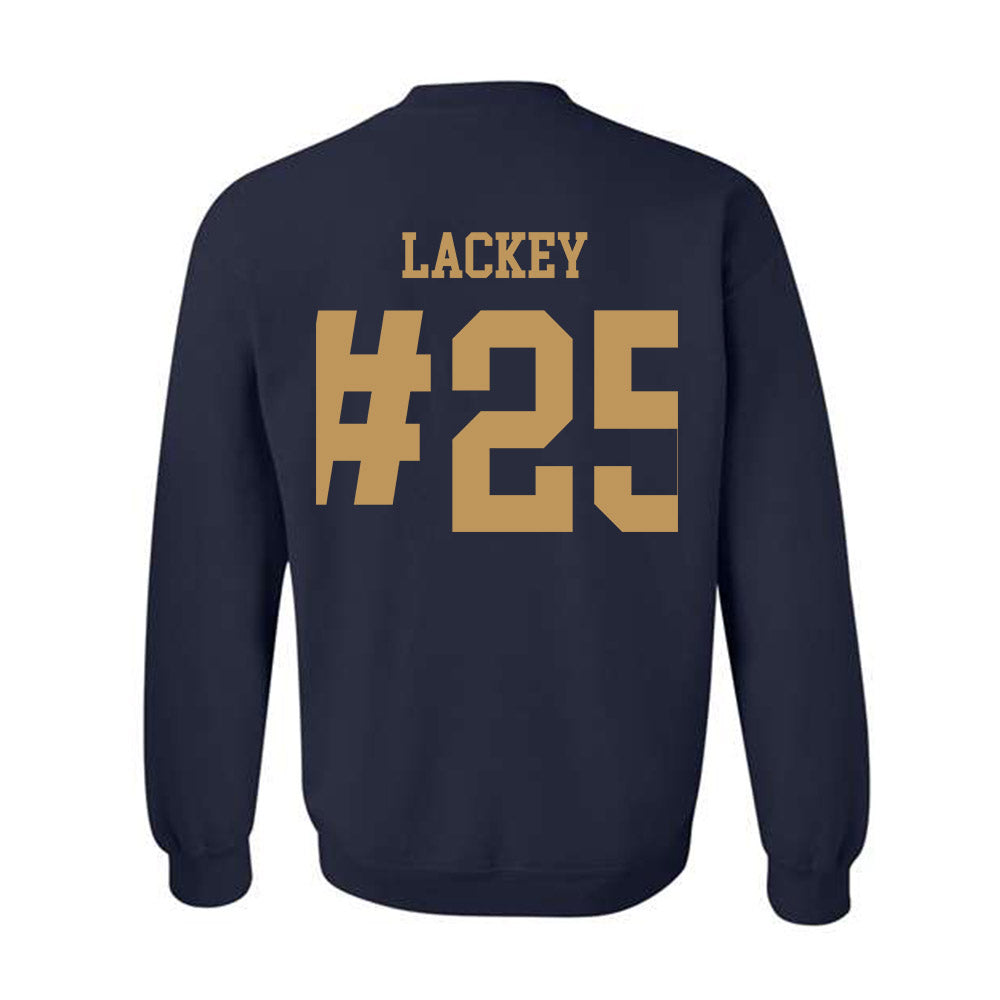 Georgia Tech - NCAA Baseball : Vahn Lackey - Classic Shersey Crewneck Sweatshirt-1