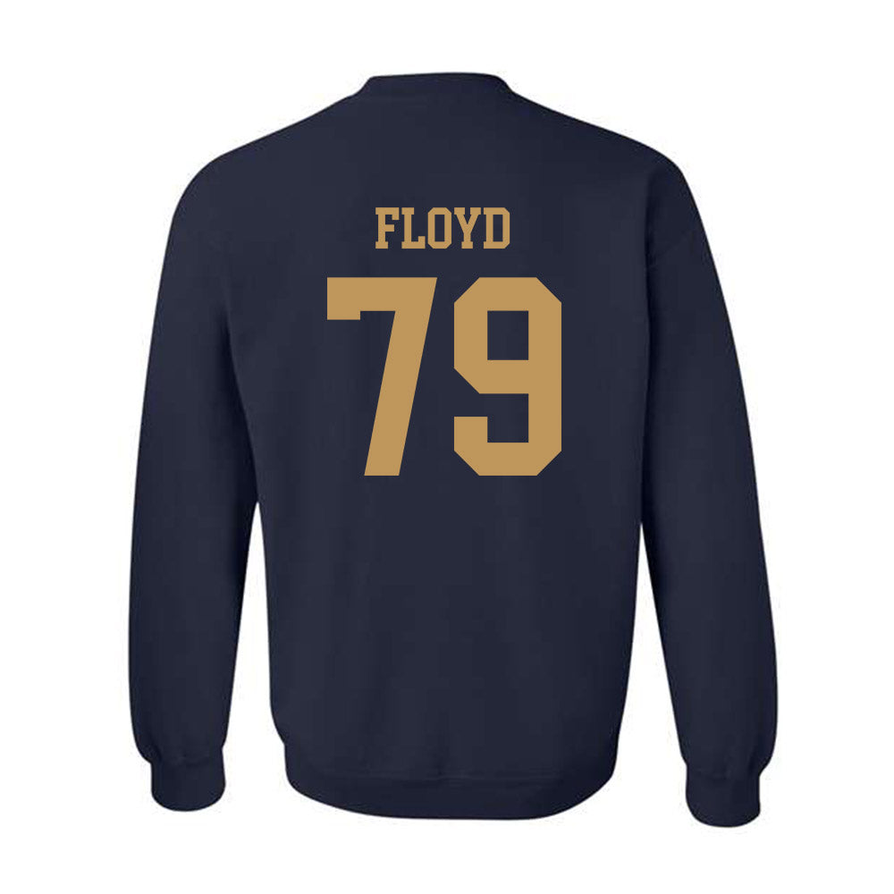 Georgia Tech - NCAA Football : Jordan Floyd - Classic Shersey Crewneck Sweatshirt-1
