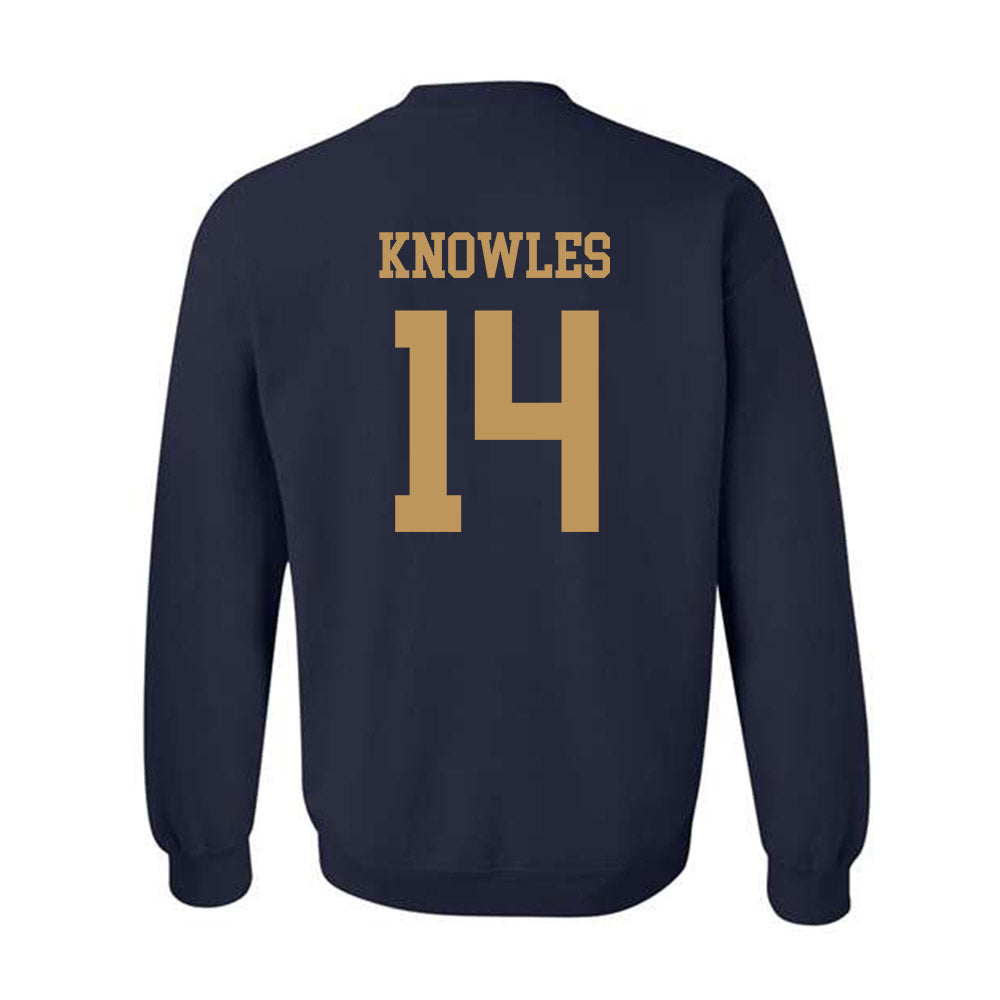 Georgia Tech - NCAA Football : Graham Knowles - Classic Shersey Crewneck Sweatshirt-1