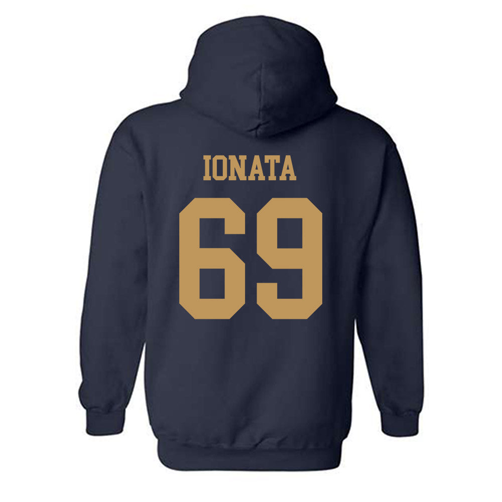 Georgia Tech - NCAA Football : Joseph Ionata - Classic Shersey Hooded Sweatshirt-1